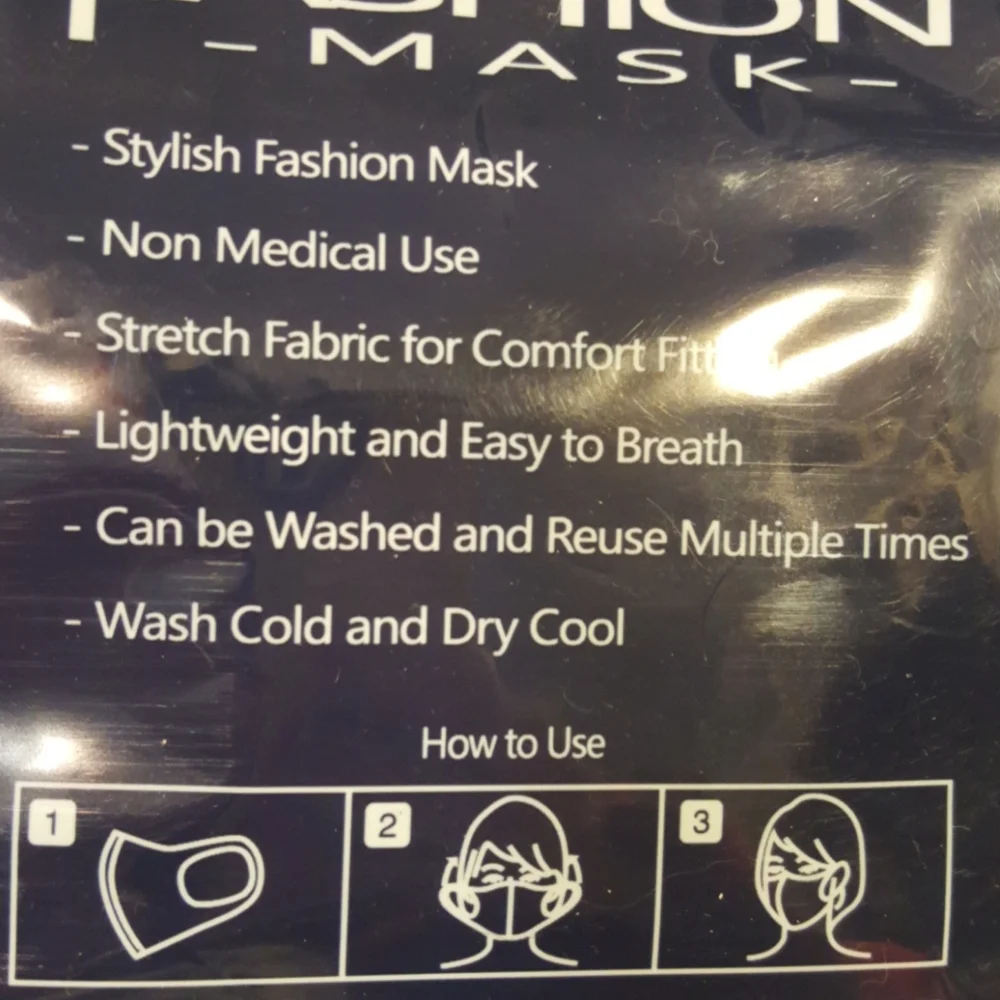 Face Mask Fashion Floral Embroidered